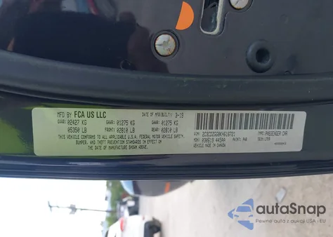 2019 Dodge Challenger Sxt Awd from USA, damaged, VIN 2C3CDZGG8KH616721